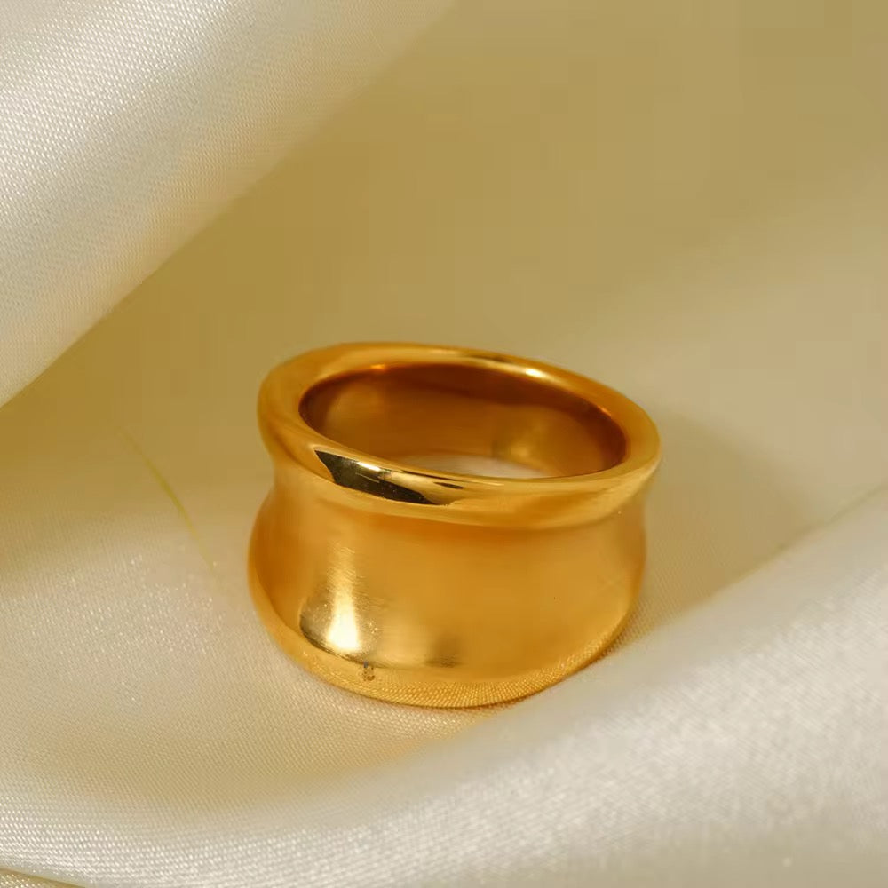 Brushed Solid Ring