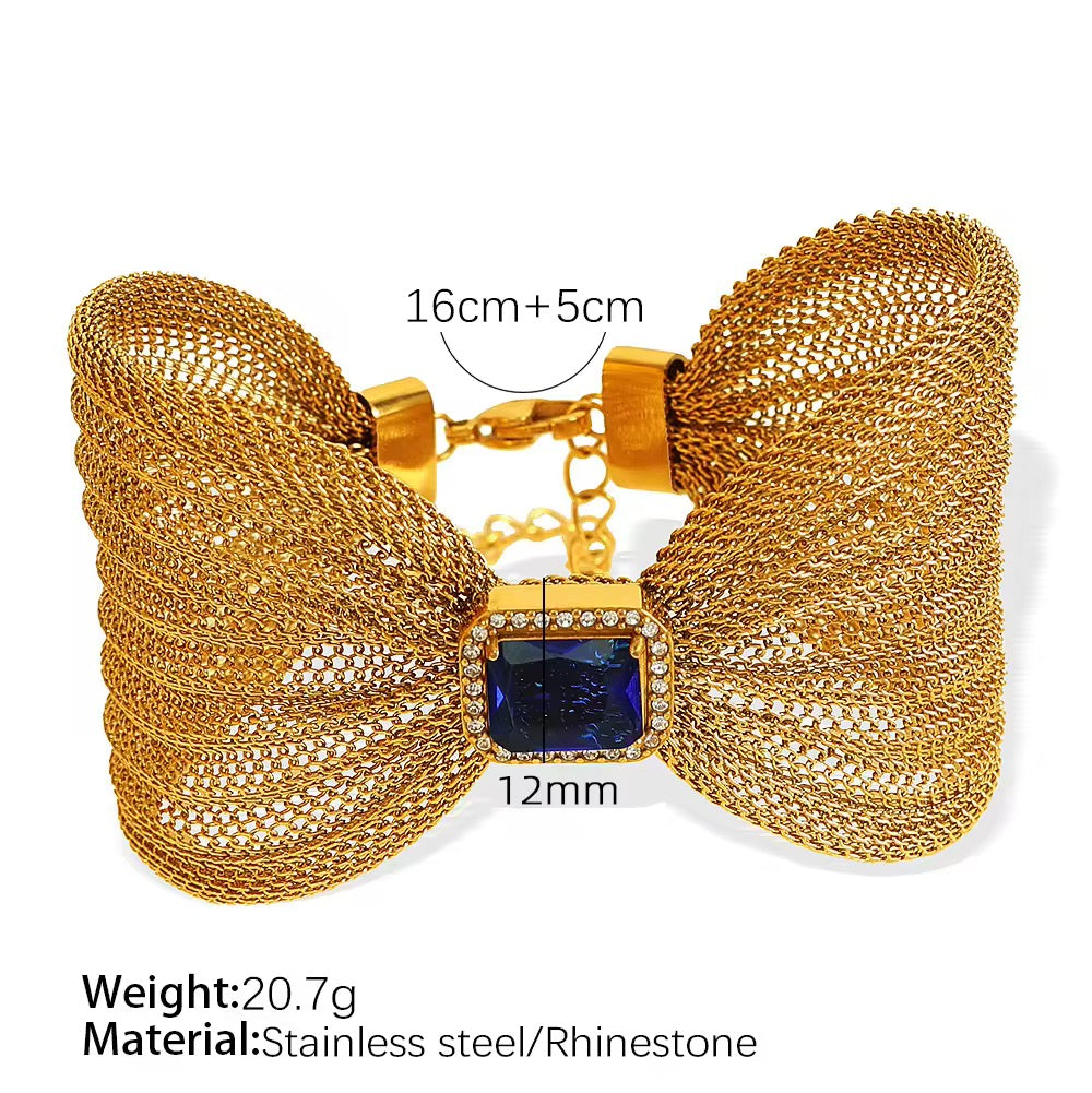 Azure Mesh Bracelet