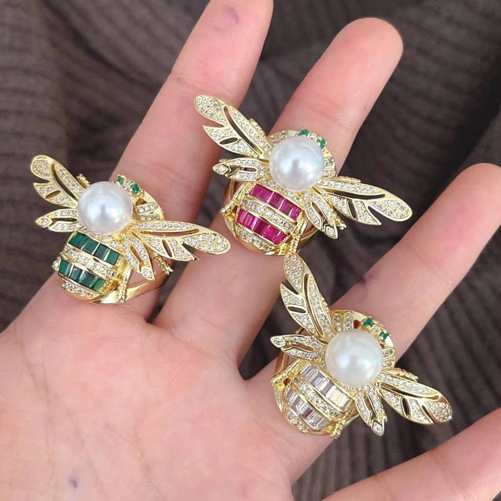 Chunky Bee Ring