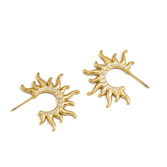 Sunburst Hoops