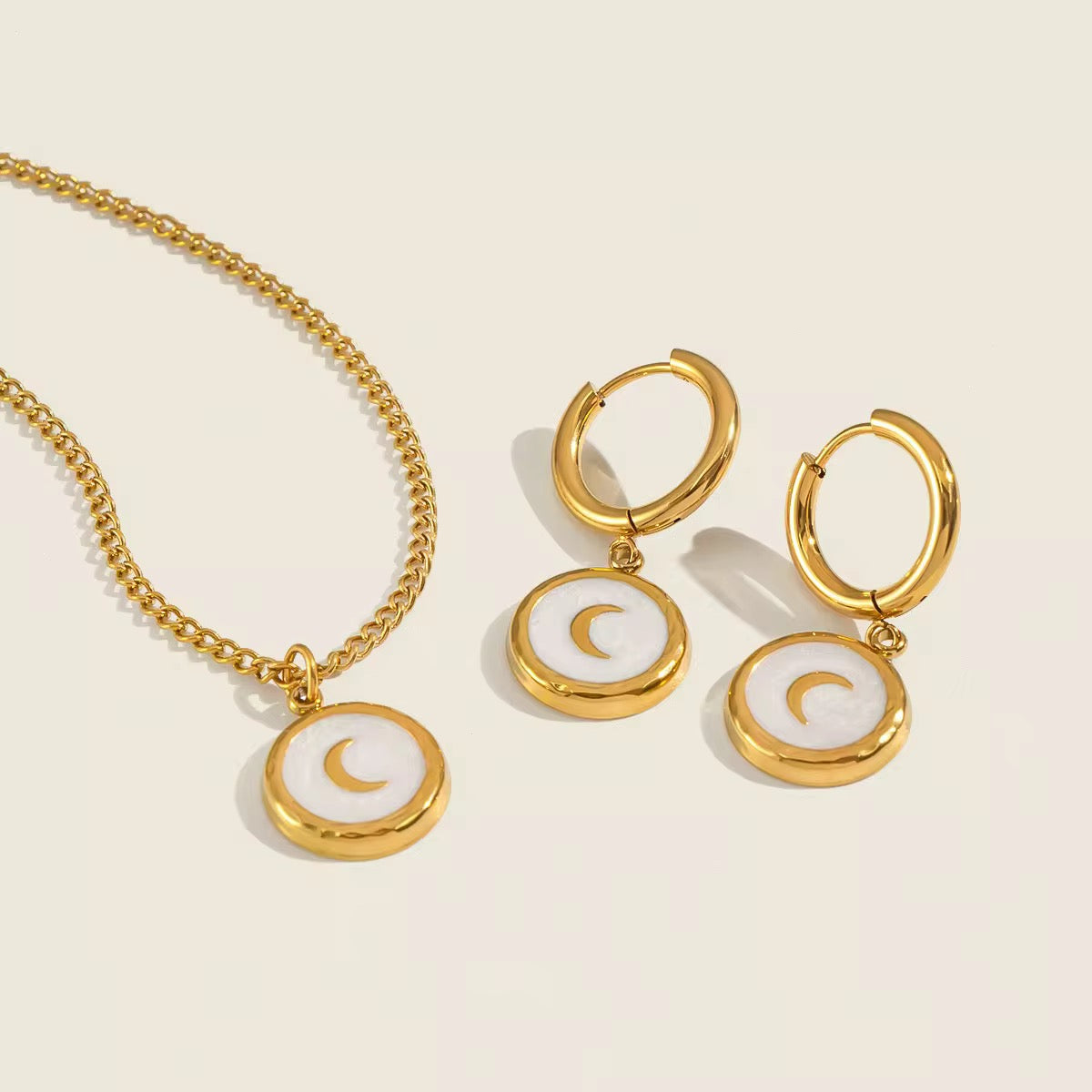 White Moon Set