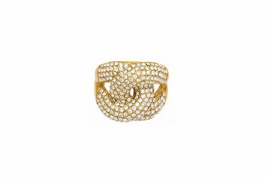 Cross Zirconia Ring