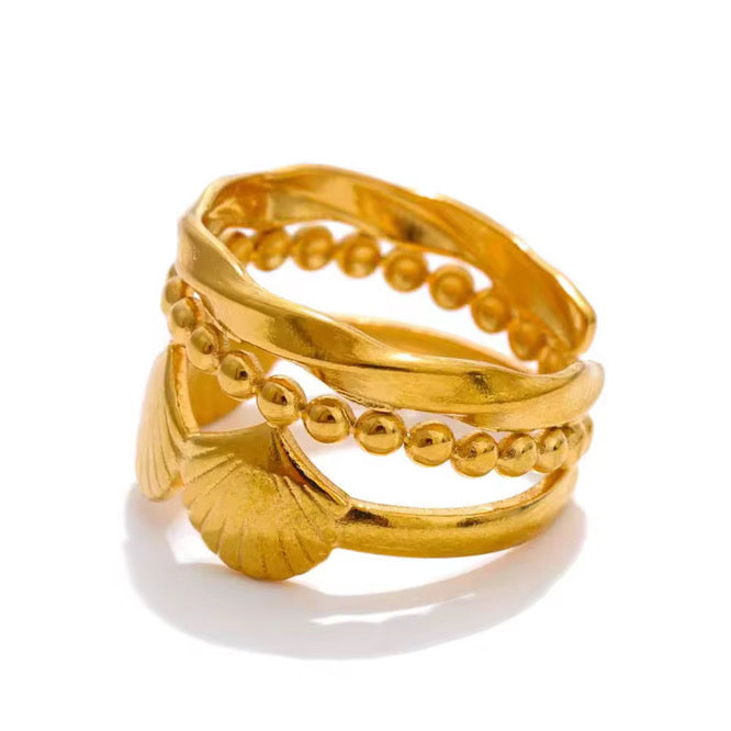Rina Shell Ring