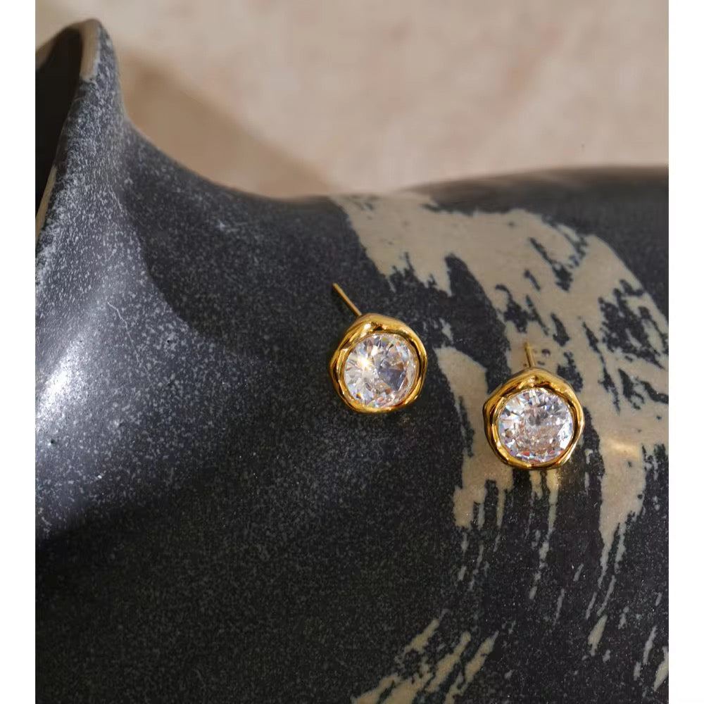Italian Diamond Studs