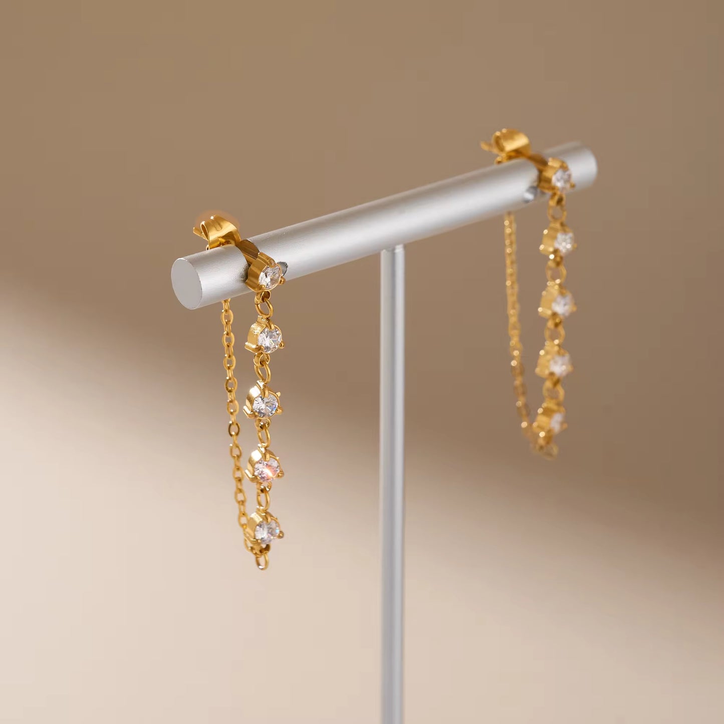 Gemini Dainty Hoops