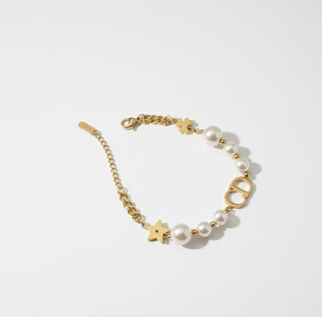 CD Pearl Bracelet
