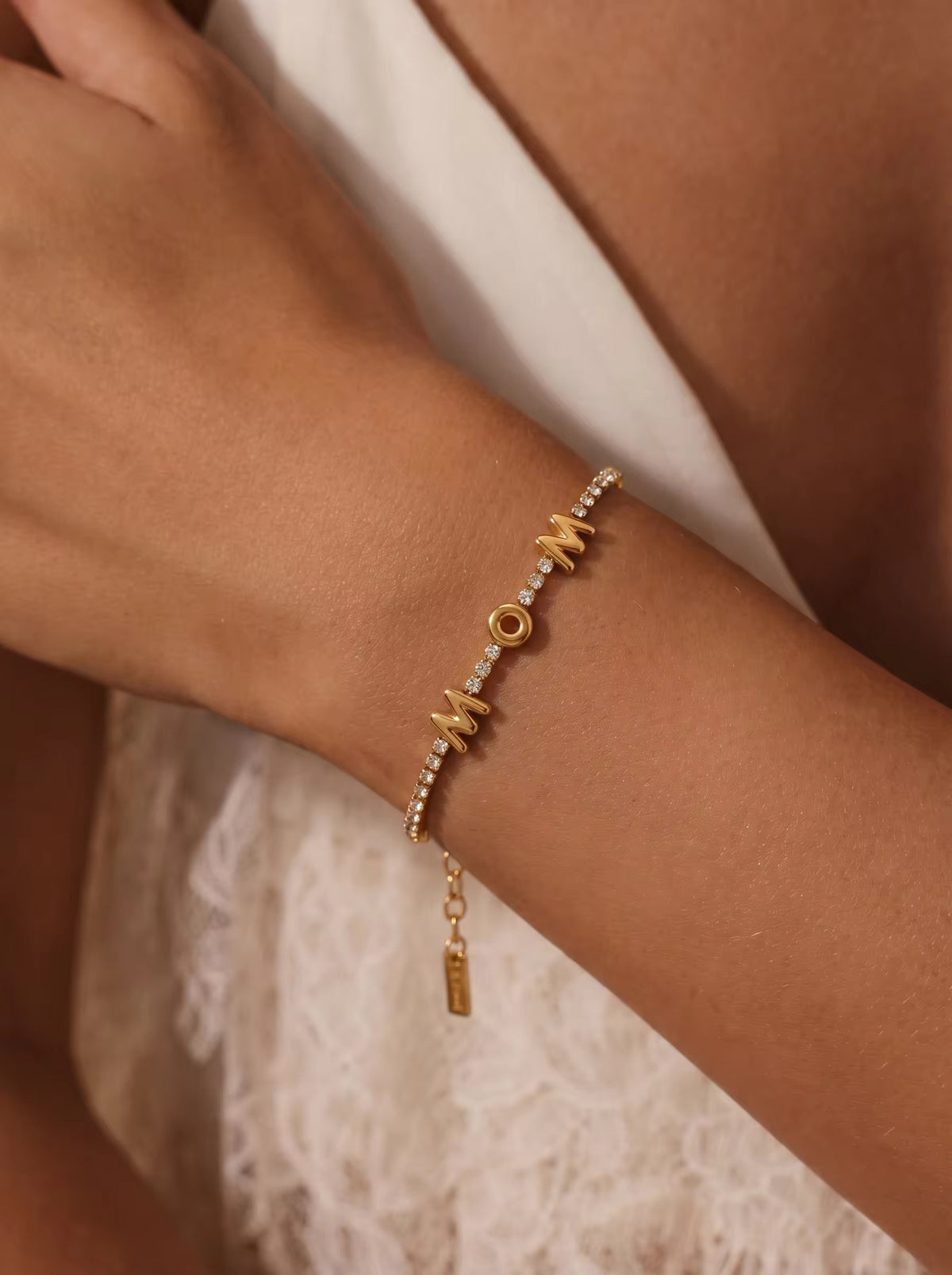 Mom Zircon Bracelet