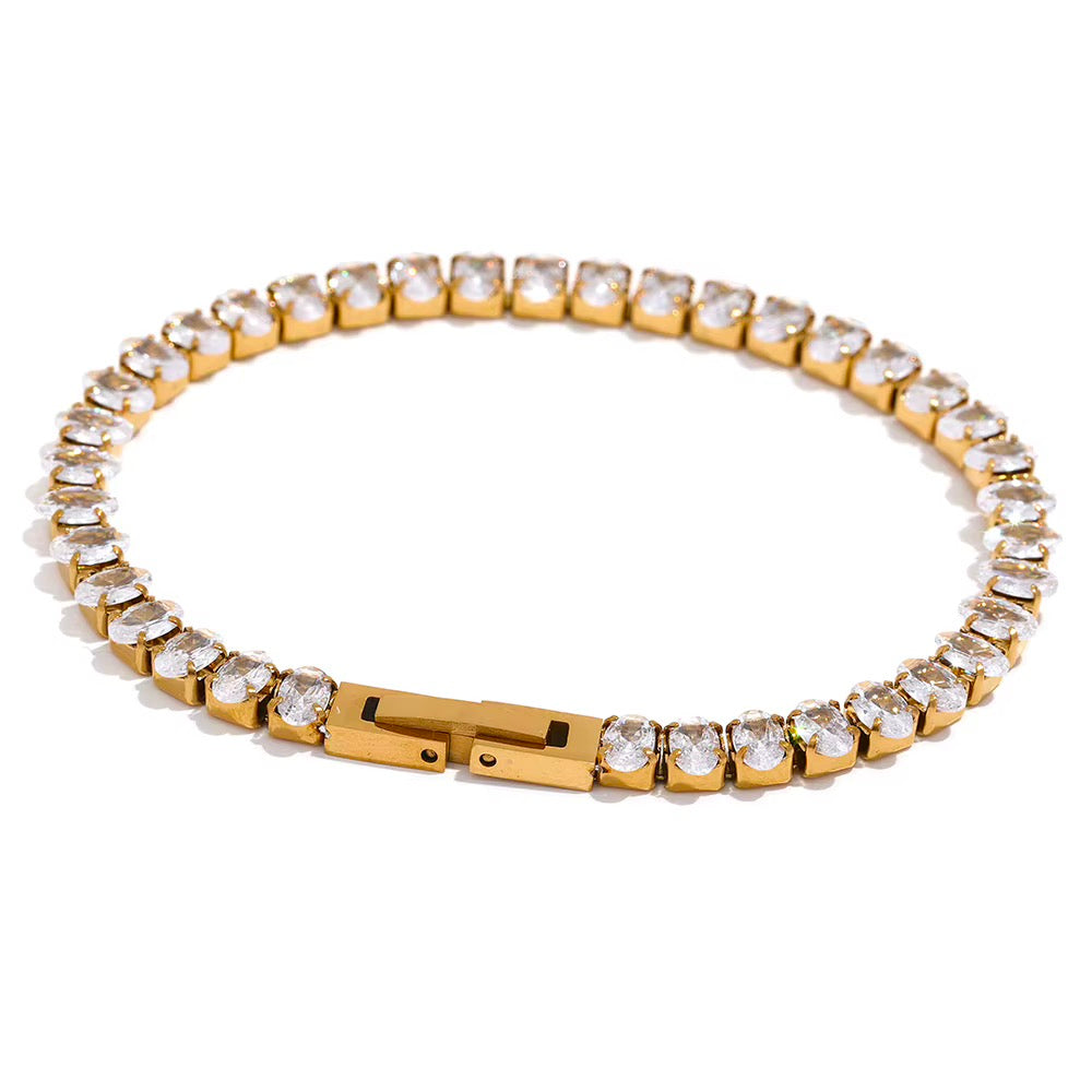 Asscher Cut Bracelet