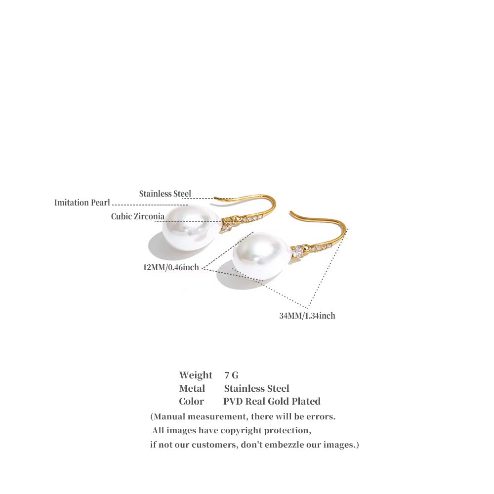 Timeless Pearl Earrings