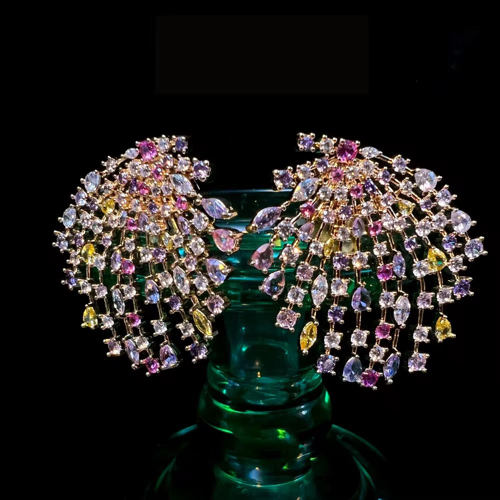 Orchid Petal Luxe Earrings