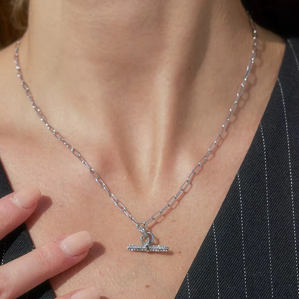 Sofia Toggle Necklace