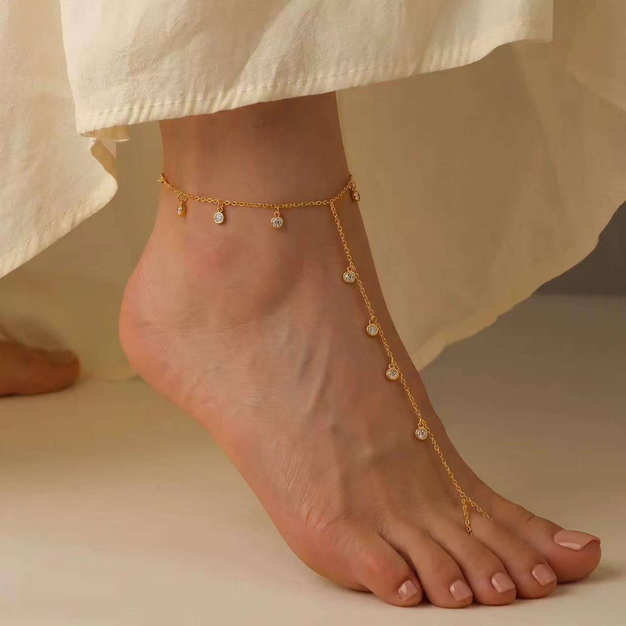 Foot Zirconia Chain