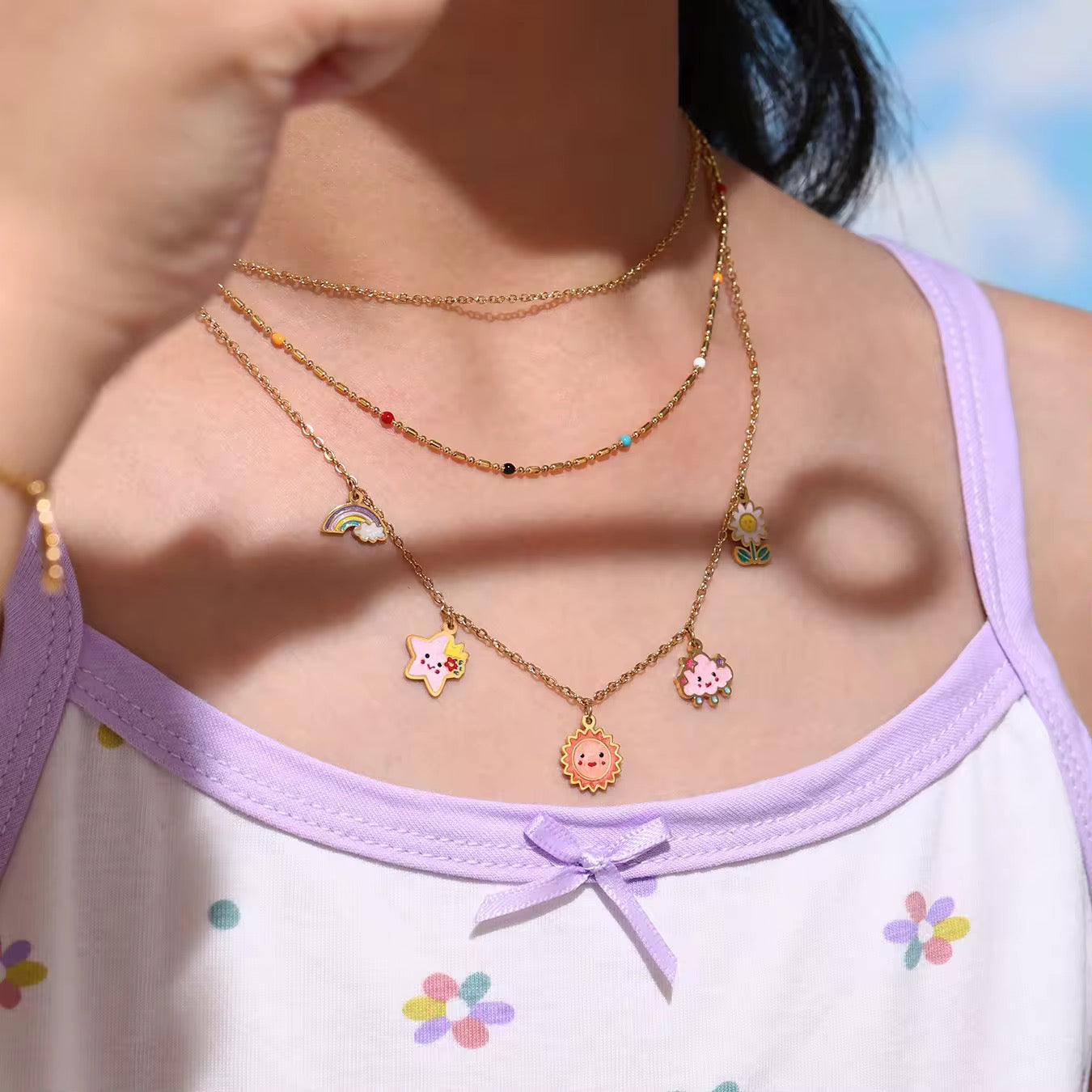 Cloud Kids Necklace