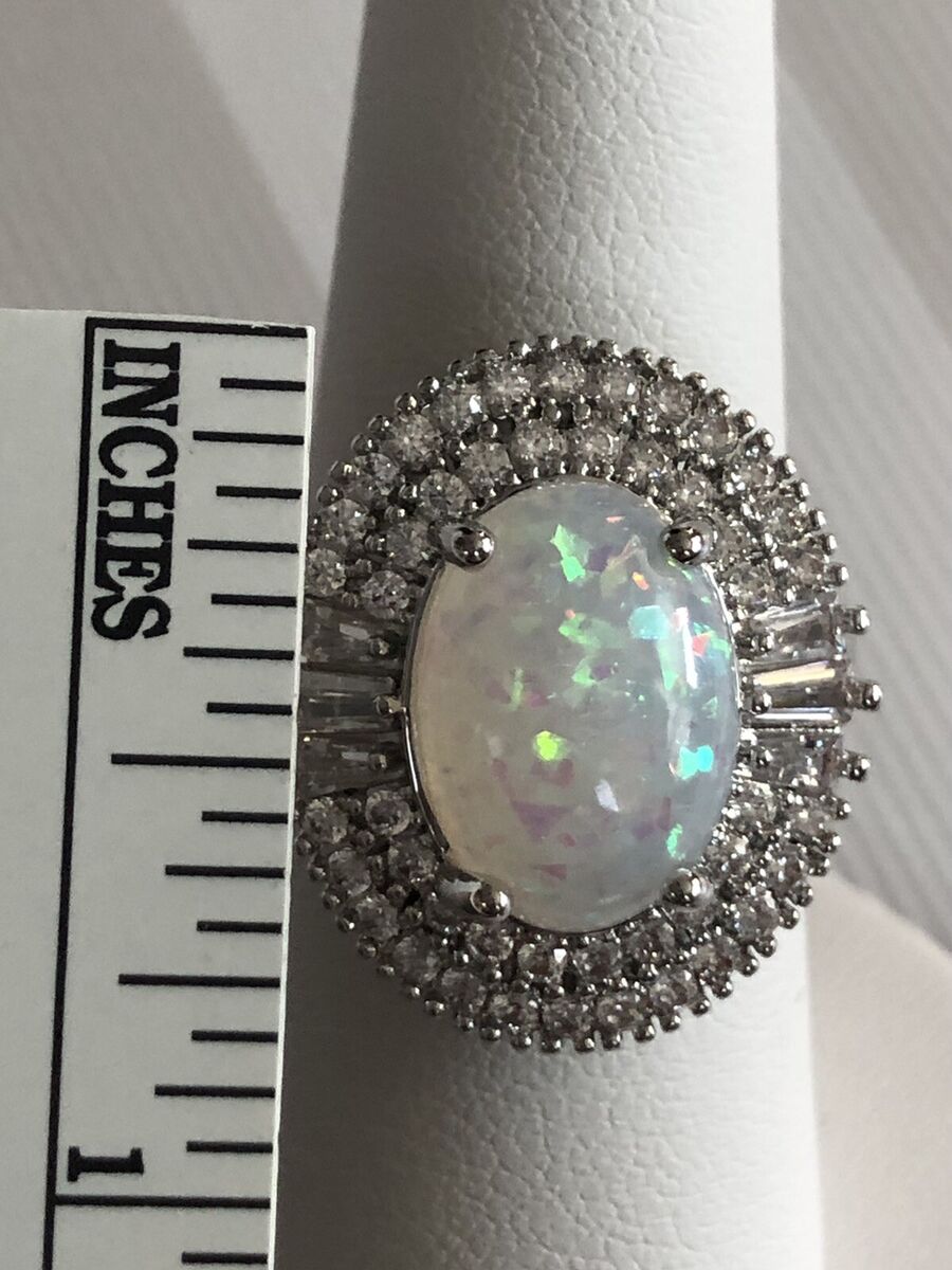 Opal Oval Ring