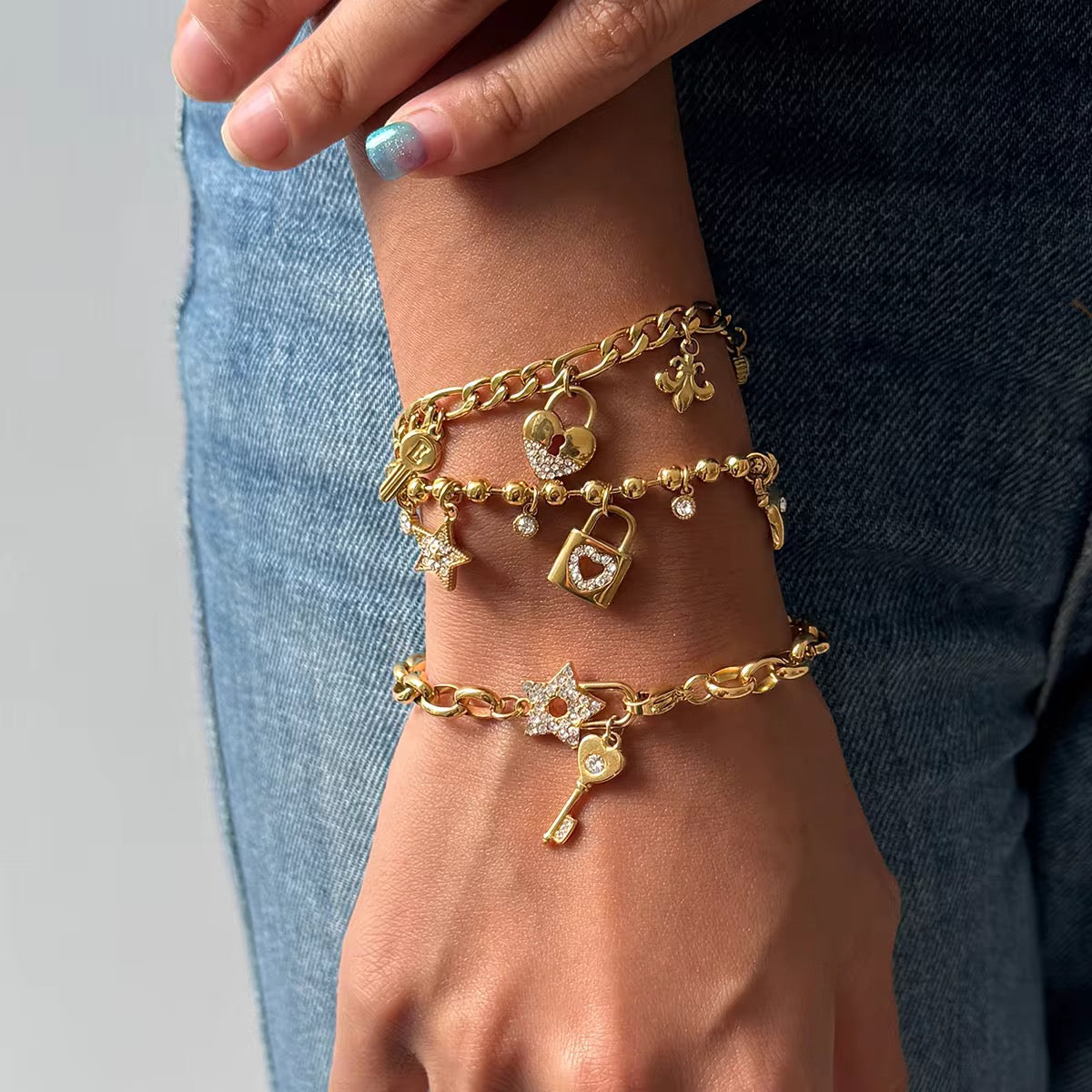 Penta Charm Bracelet