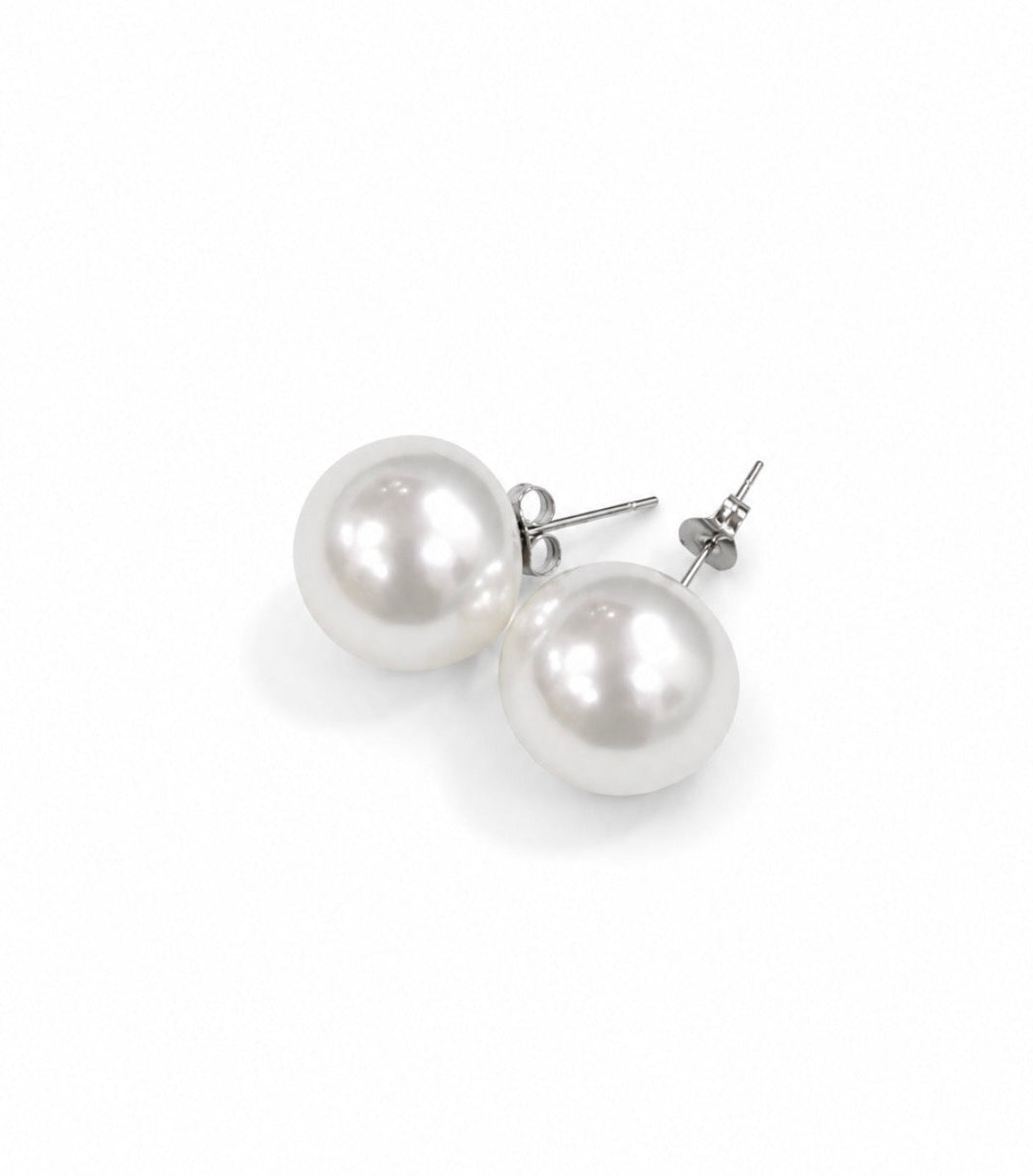 14mm Pearl Studs
