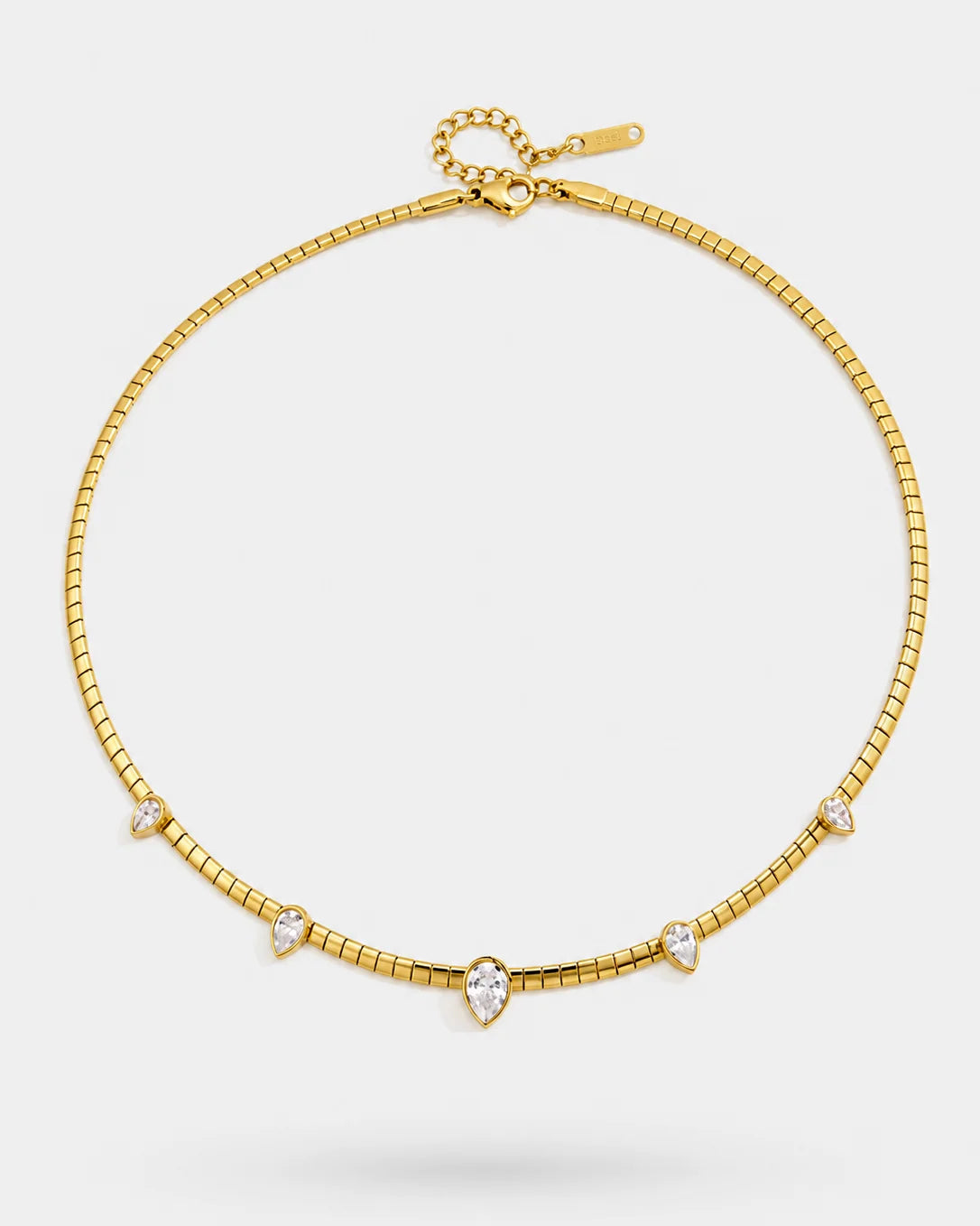 Penta Tear Necklace