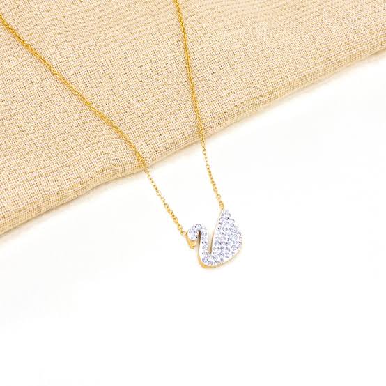 White Swan Necklace