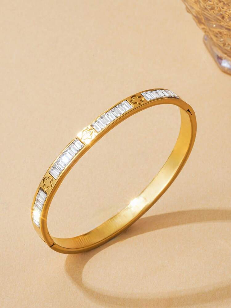 Clover Tennis Bangle