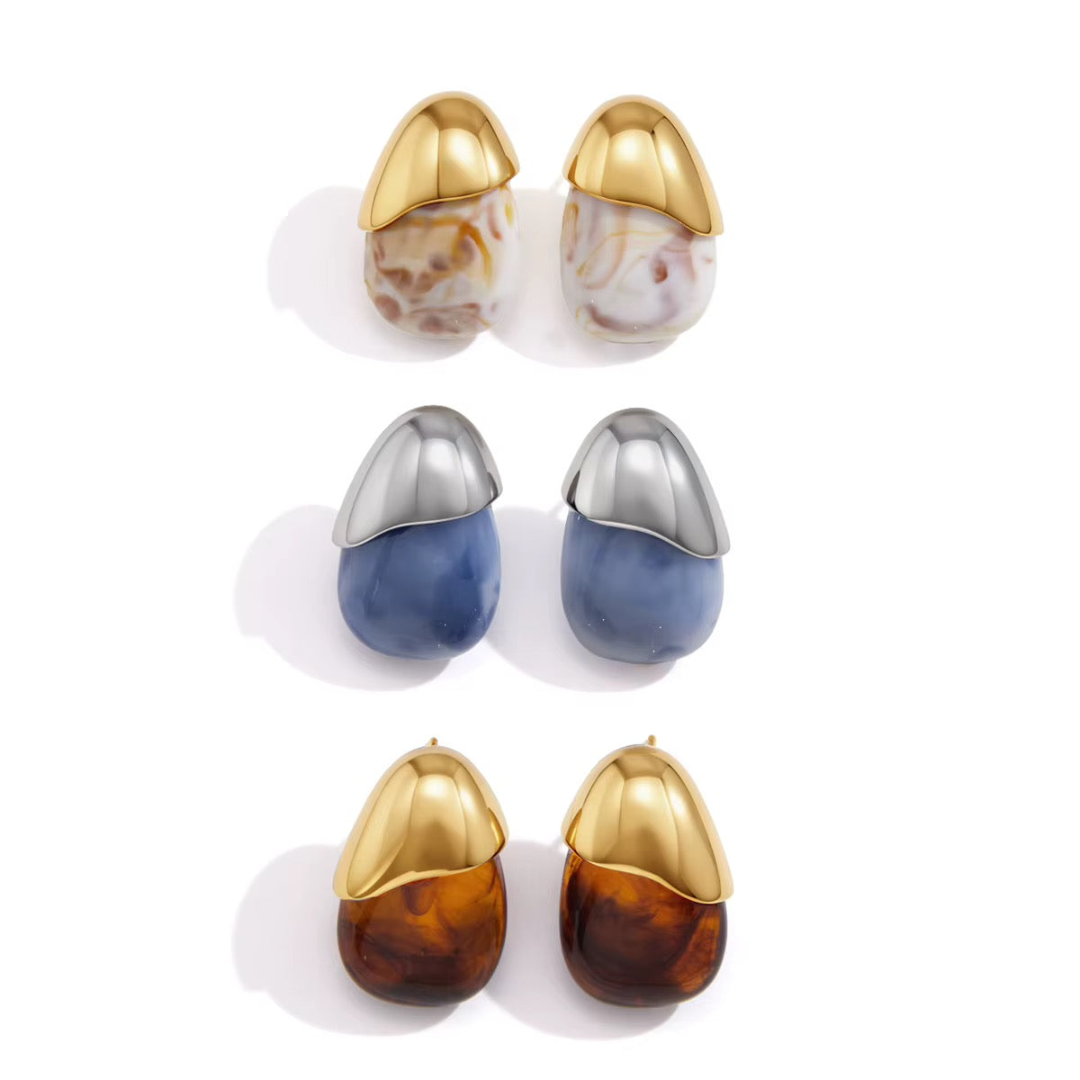 Amber Bottega Studs