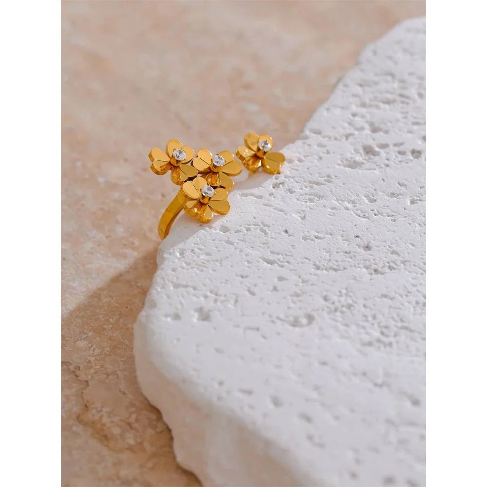 Baccarat Floral Ring