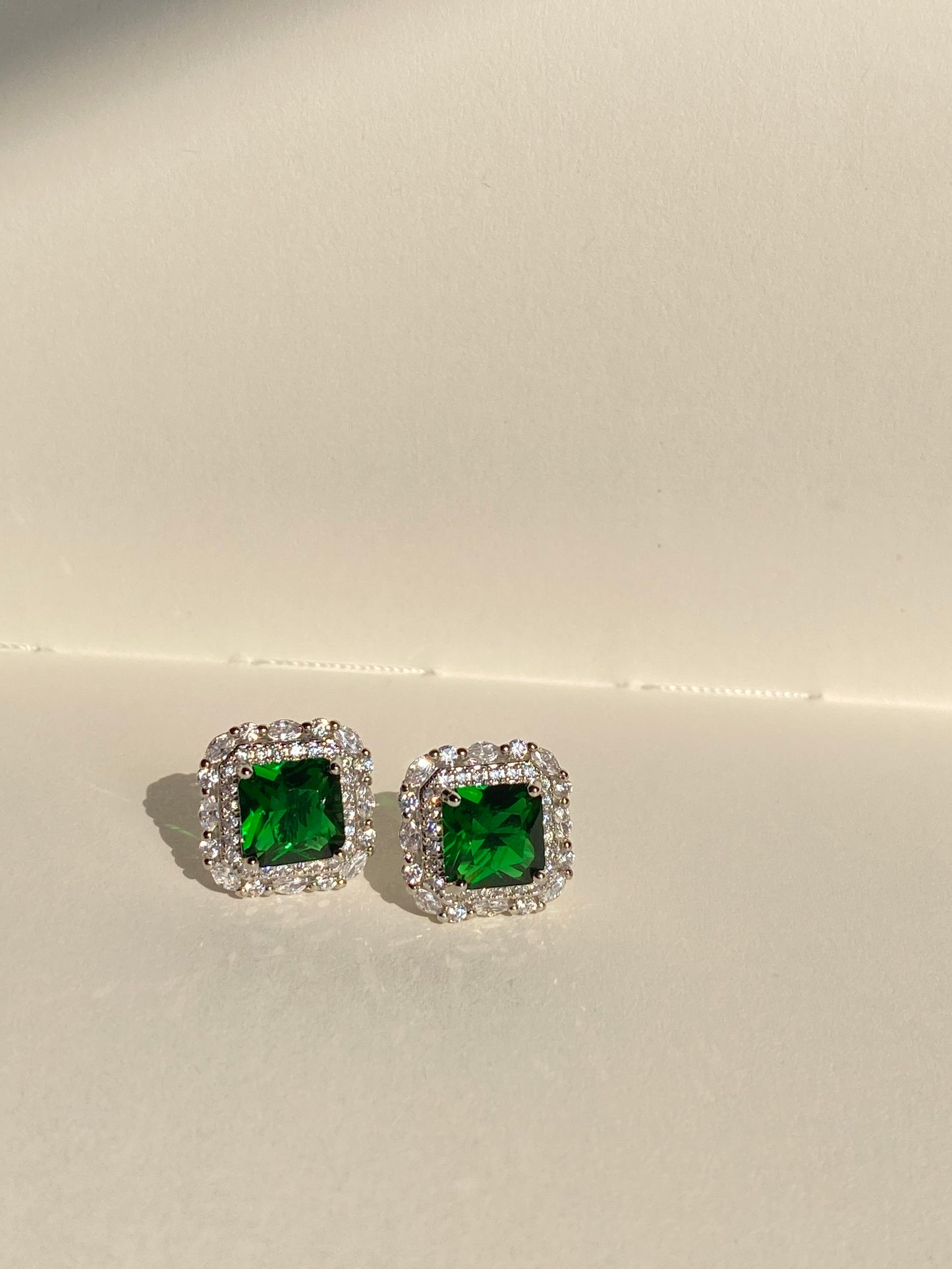 Samara Studs (Emerald)