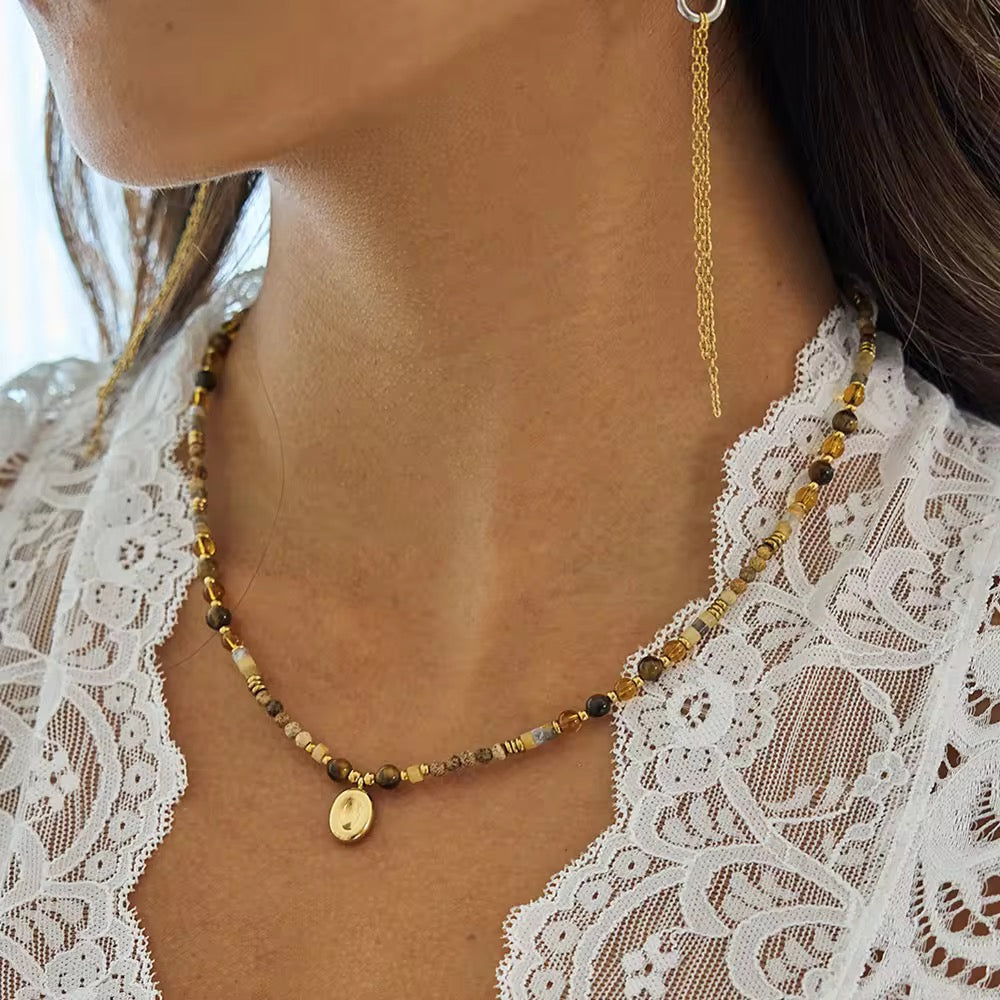 Brown Ancient Necklace
