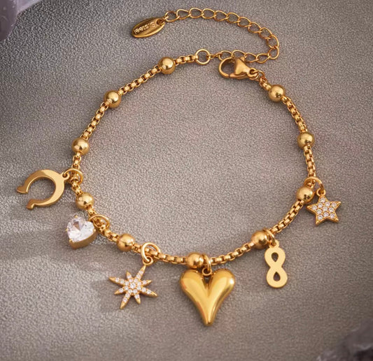 Starlight Charm Bracelet