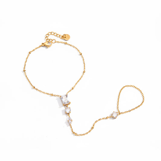 Zirconia Allure Handchain