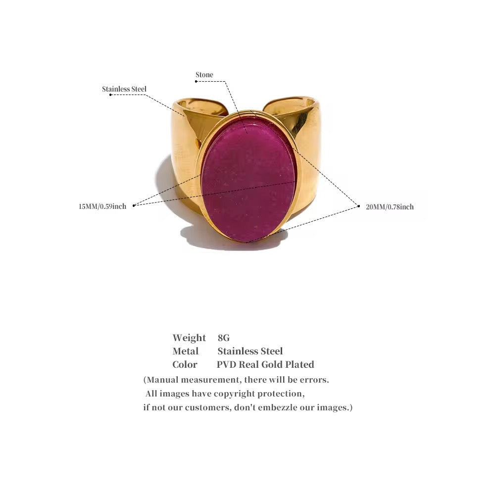 Fuchsia June Ring