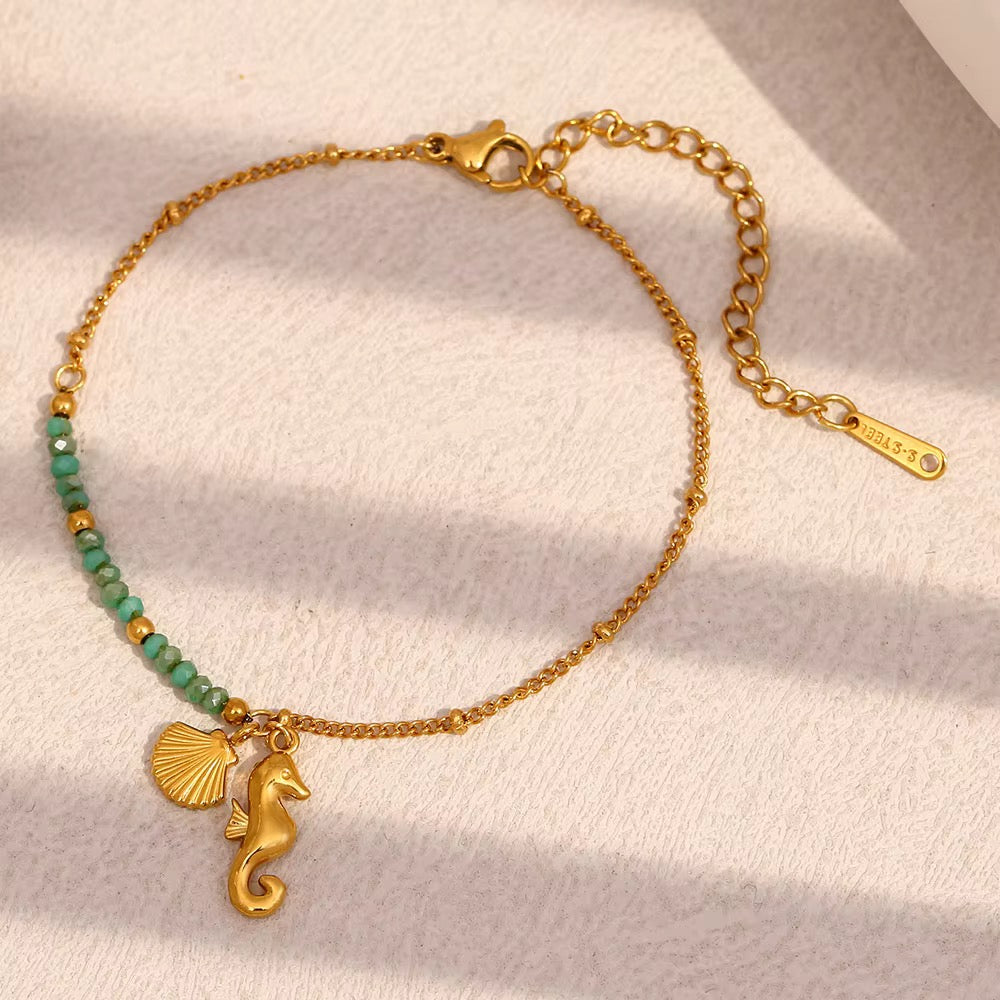 Seahorse Shell Bracelet
