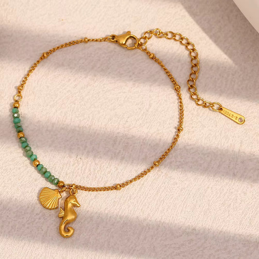 Seahorse Shell Bracelet