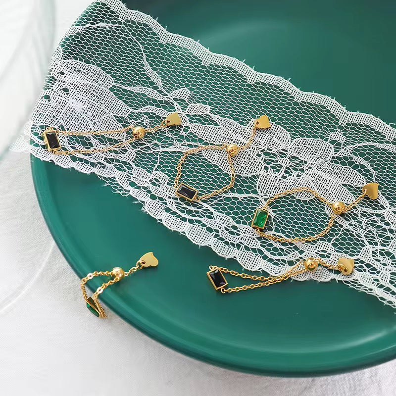 Green Chain Ring