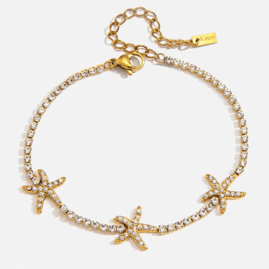 Starfish Zirconia Bracelet
