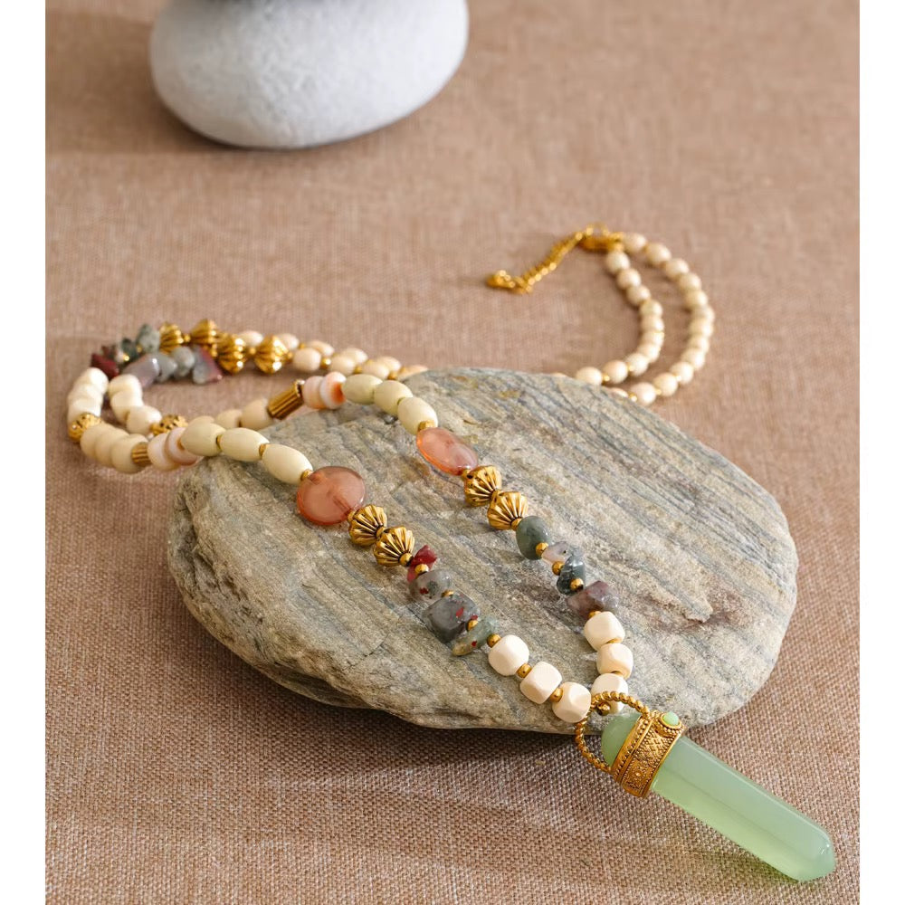 Sage Persian Necklace