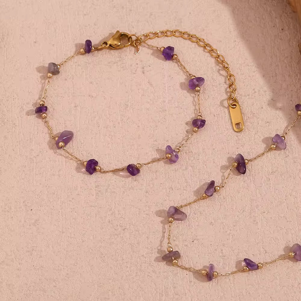 Purple beads