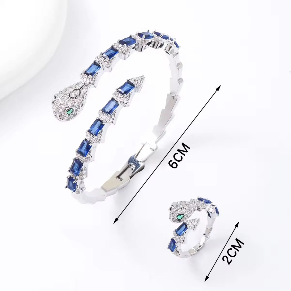 Silver Serpent Set