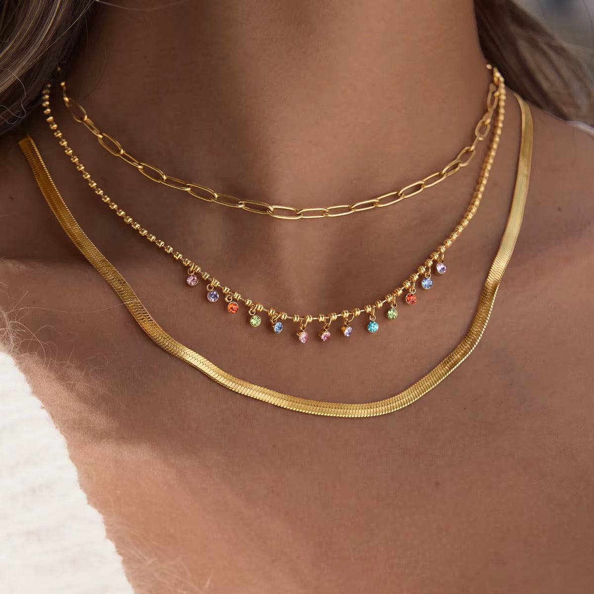 Rainbow Spectrum Necklace