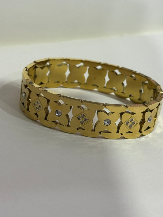 Kara Zirconia Bangle