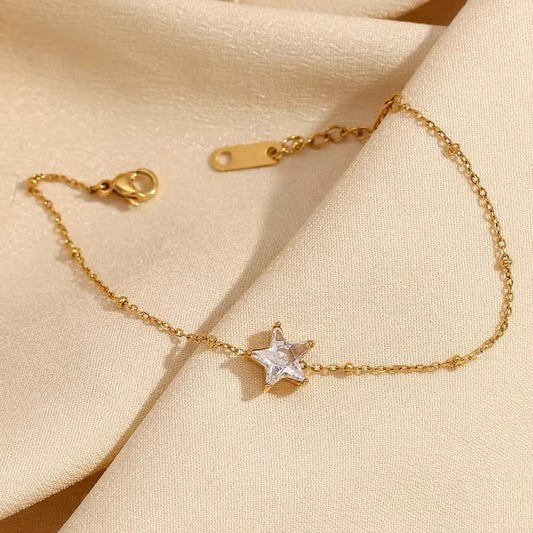Diamond Star Bracelet