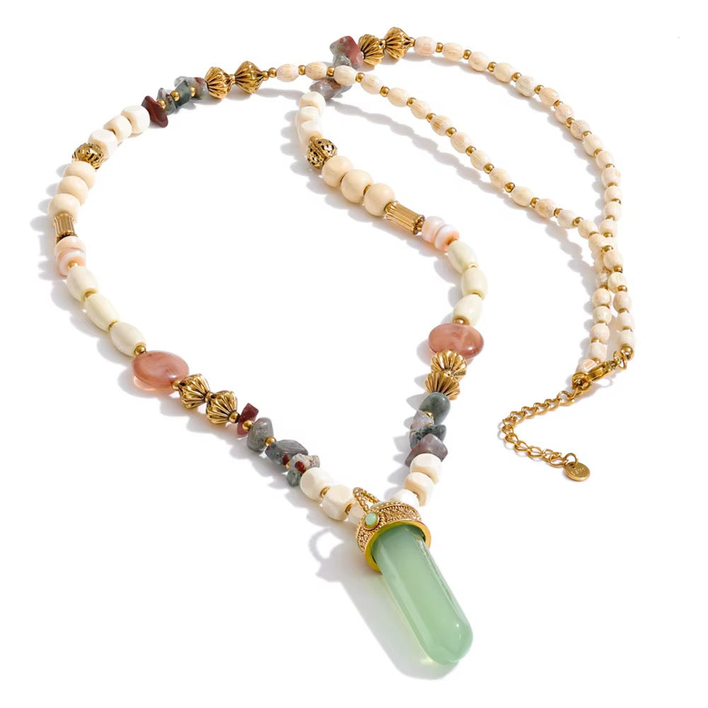 Sage Persian Necklace