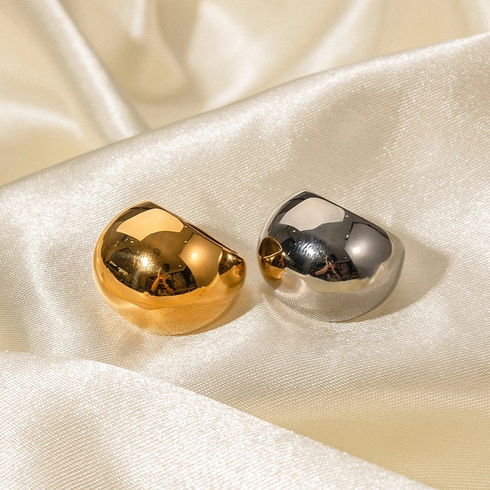 Thick Chunky Gold Ring