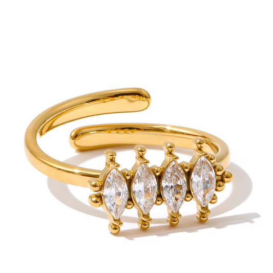 Adjustable Rhombic Ring