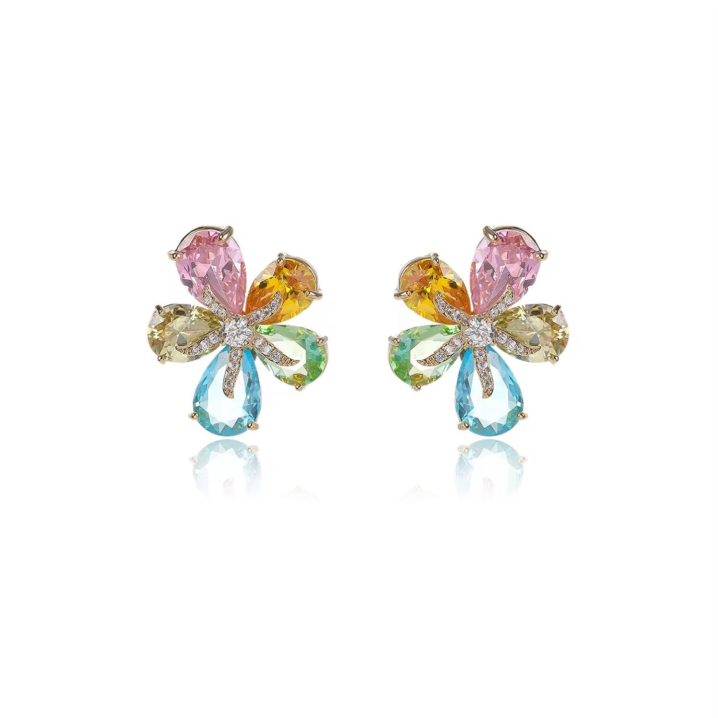Sorbet Floral Studs