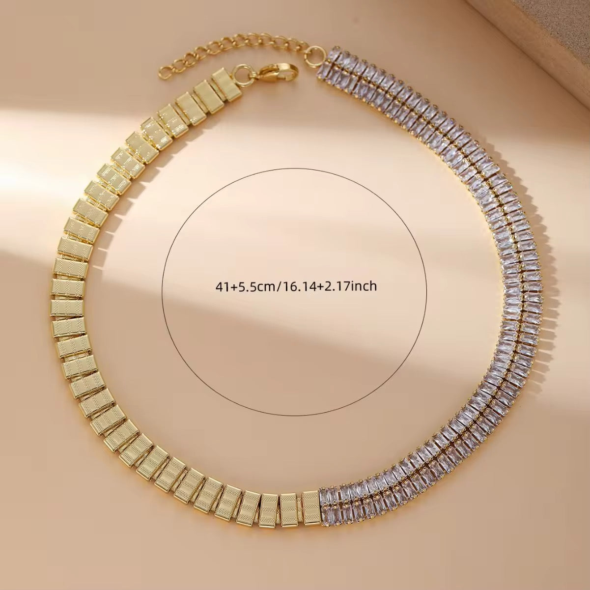 Double Tennis Necklace