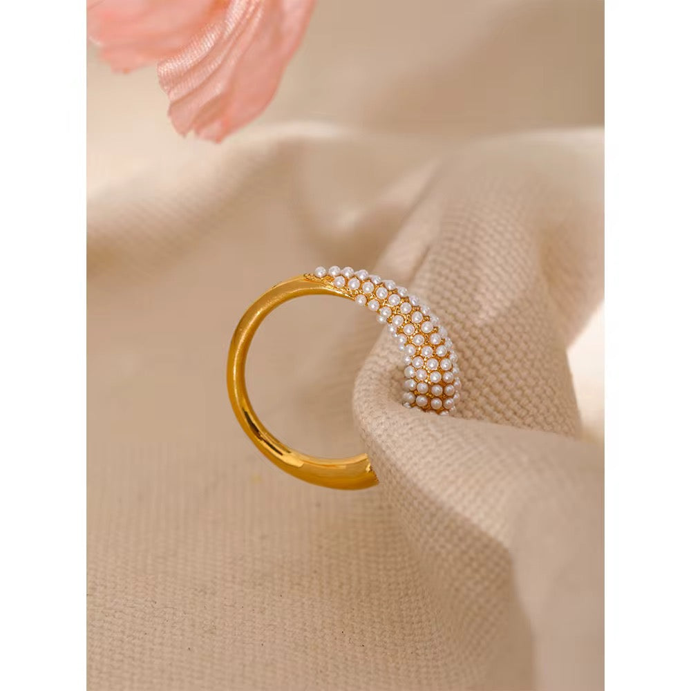 Pearl Studded Ring