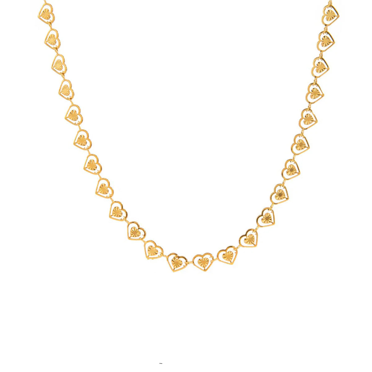 Hearty Choker Necklace