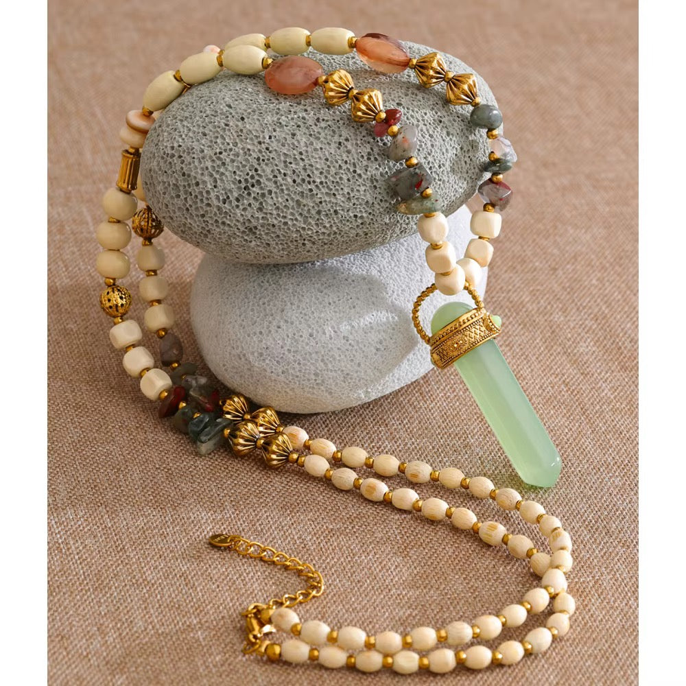 Sage Persian Necklace