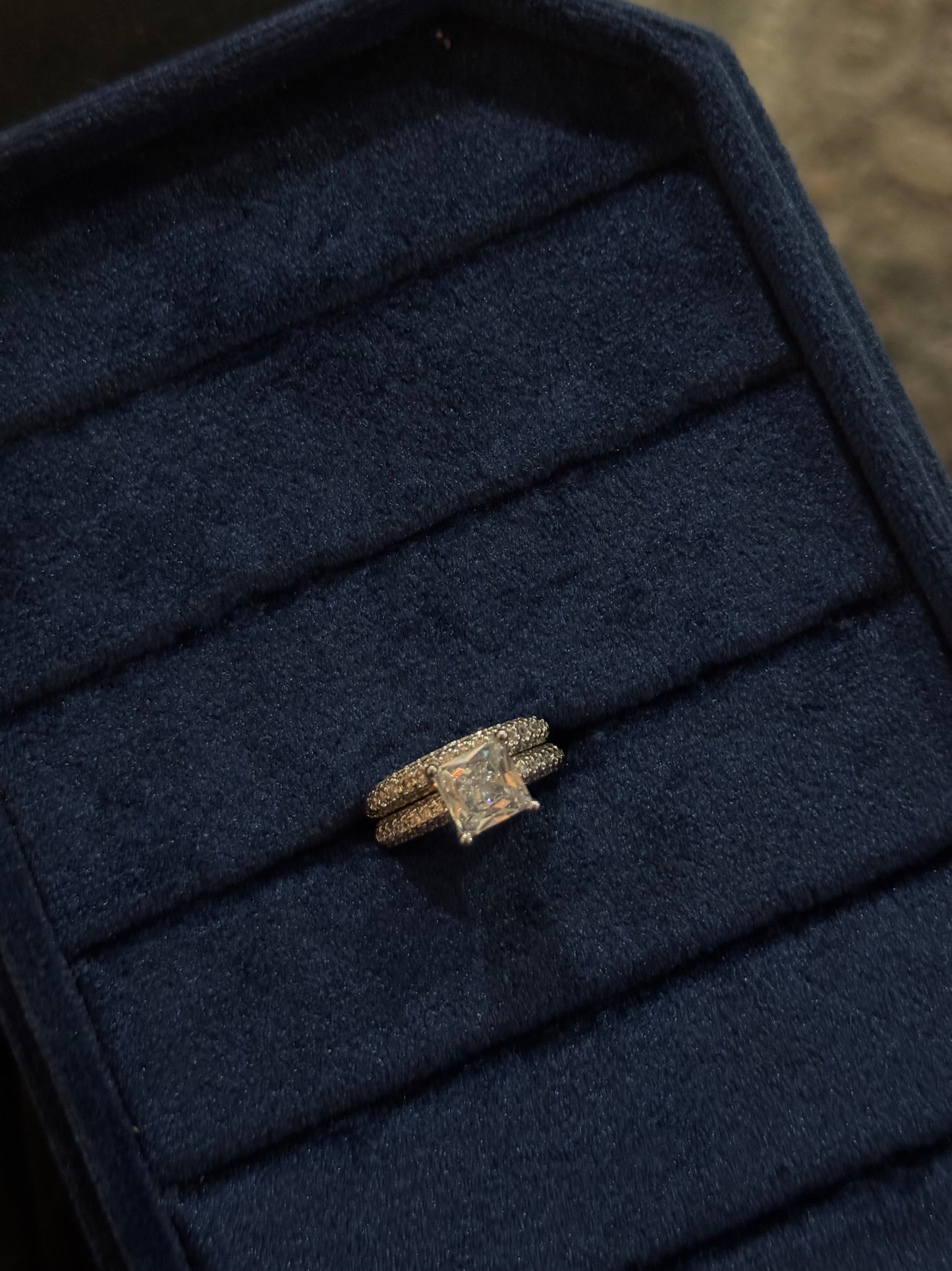 Square Double Ring