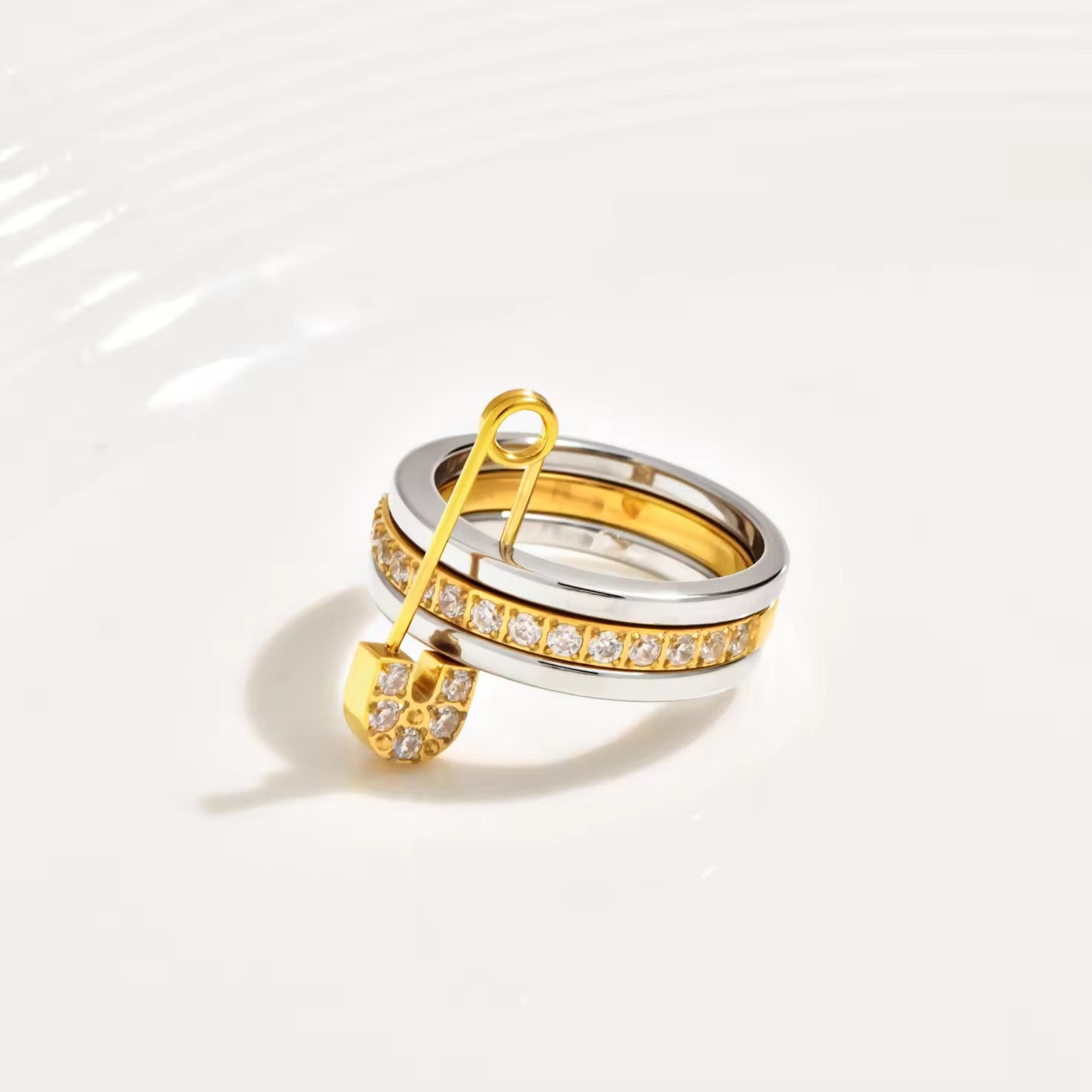 Silver Pin Ring